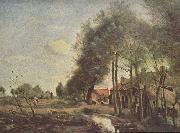 Jean-Baptiste Camille Corot Strabe in Sin-Le-Noble oil